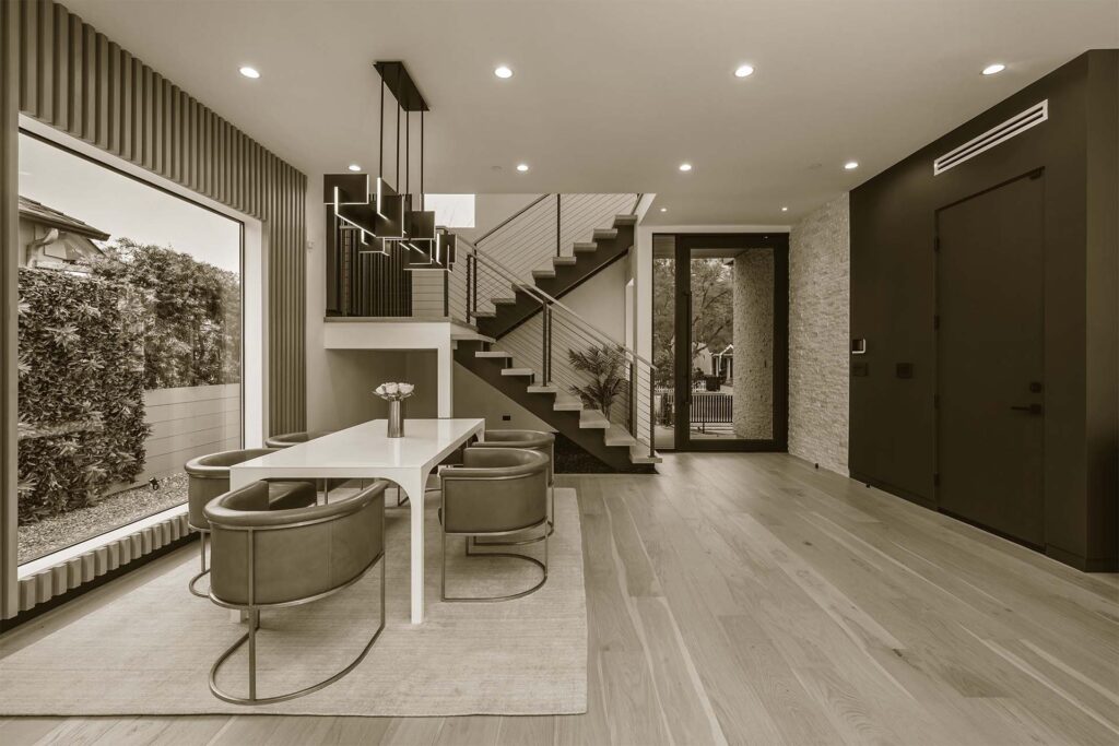 Interior of living room